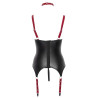 Ensemble ouvert avec collier et menottes - Cotelli Bondage
