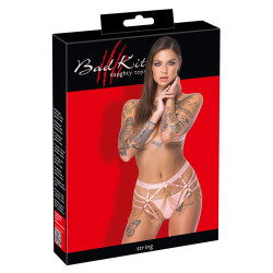 String harnais rose - Bad Kitty