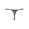 String dentelle ouvert bicolore - Cottelli LINGERIE