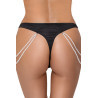 String Rio avec chaines de perles - Cottelli LINGERIE 