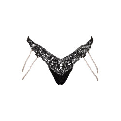 String Rio avec chaines de perles - Cottelli LINGERIE 