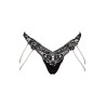 String Rio avec chaines de perles - Cottelli LINGERIE 