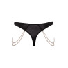 String Rio avec chaines de perles - Cottelli LINGERIE 