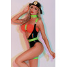 Déguisement de femme Pompier sexy 6 pièces - J Lingerie