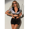 Déguisement d'enseignante sexy 5 pièces - J Lingerie