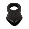 Cock Ring avec Ball Stretcher liquid silicone - Erecto 
