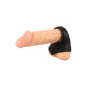 Cock Ring avec Ball Stretcher liquid silicone - Erecto 