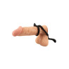 Cock & Ball Ring liquid silicone avec écarteur de périnée - Erecto