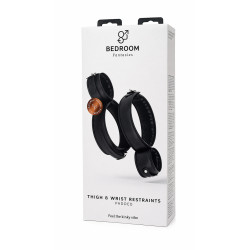 Menottes bondage cuisses et poignets - Bedroom Fantasies