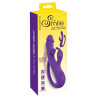 Vibro Rabbit avec tickler flexible - Sweet Smile