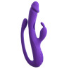 Vibro Rabbit avec tickler flexible - Sweet Smile