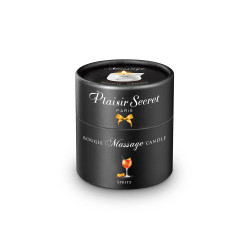 Bougie de massage gourmande Spritz - Plaisir secret