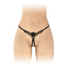 String ouvert Danuta - noir