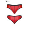 Slip rouge wetlook - Regnes