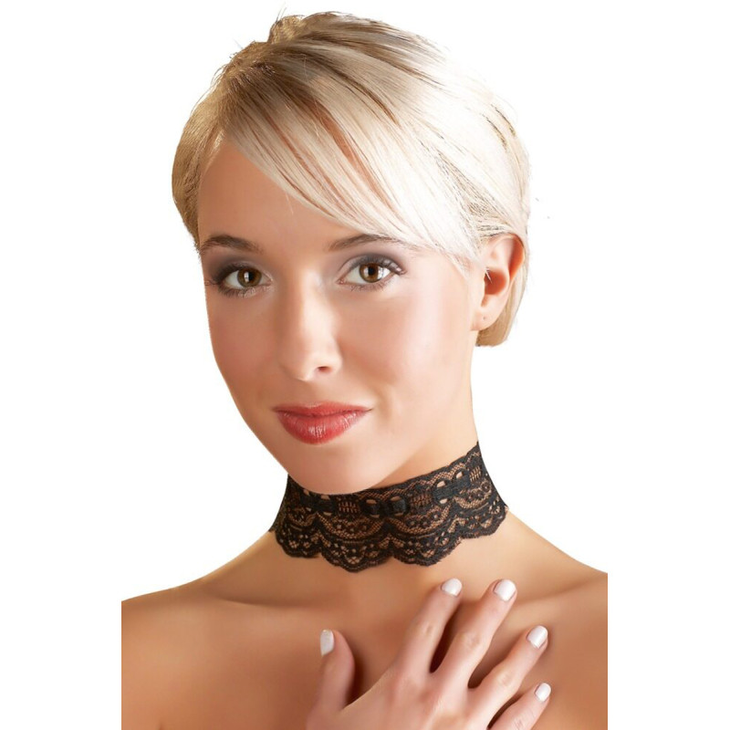 Collier sexy en dentelle - Cotelli Accessoires