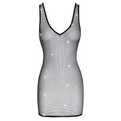 Mini robe maille et strass - Cottelli PARTY