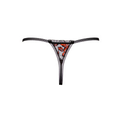 String dentelle ouvert bicolore - Cottelli LINGERIE
