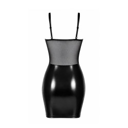 Mini robe Do Not Disturb F409 - Noir Handmade