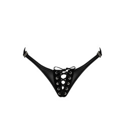 String lacé Do Not Disturb F413 - Noir Handmade