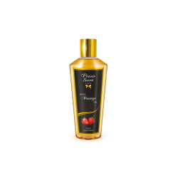 Huile de massage fraise 30ml - Plaisir Secret