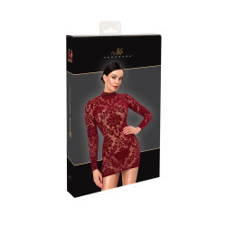 Mini robe Masquerade F423 - Noir Handmade
