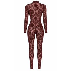 Combinaison 3 zips Masquerade F421 - Noir Handmade