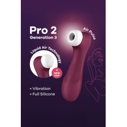 Stimulateur Pro 2 Generation 3 bordeaux