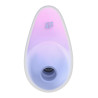 Stimulateur Pixie Dust air pulsé et vibrations - rose et violet