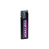 Briquet noir Jacquie et Michel